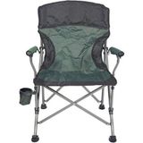 Katlanabilir Lüks Kamp Sandalyesi - 6456 Ecorce Tube Marron - Polyester