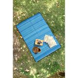 Katlanabilir Mavi Plaj Kamp Piknik Bahçe Balkon Teras Hasır Halı Mat Savan Kilim Karavan Halısı