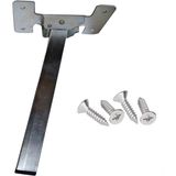 Katlanabilir Metal Sofra(Yemek Masası) Ayağı 20 cm + 4 Adet Vida - Mobilya Hırdavatı