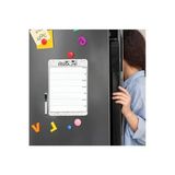 Katlanabilir Mıknatıslı Yazı Tahtası Kalem İle Menü Planlayıcı