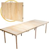 Katlanabilir Piknik Masası – Katlanabilir Kamp Masası – 75X200 cm - Ham