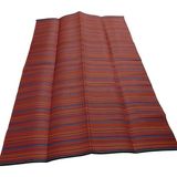 Katlanabilir Plastik Hasır Halı Kilim Piknik Plaj Park Bahçe - 180 x 270 cm - Kırmızı