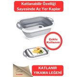 Katlanabilir Saklama Leğeni Dolap Içi Düzenleyici ve Akordiyon Yer Kaplamayan Badya Organizer 1 Adet