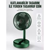 Katlanabilir Usb Şarjlı Masaüstü Soğutucu Fan Telefon Tutucu Yeni Nesil