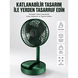Katlanabilir USB Şarjlı Masaüstü Soğutucu Mini Fan Telefon Tutucu Yeni Nesil Midastech - Çok Renkli