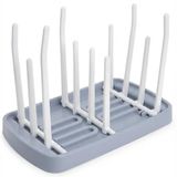 Katlanabilir ve Taşınabilir Bebek Biberon Kurutucu – Seyahat Tipi Biberon, Emzik ve Aksesuar Süzgeci – BPA İçermez Kompakt Tezgah Üstü Kurutma Rafı – 25 cm Mavi