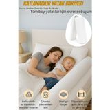 Katlanabilir Yatak Bariyeri | Yıkanabilir Kılıf | Yüksek ve Geniş Güvenlik Bariyeri
