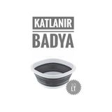 Katlanır Badya Leğen Katlanabilir Badya 10 Lt