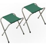 Katlanır Balıkçı Taburesi, Kamp Taburesi, Piknik Taburesi, Kamp Sandalyesi-Haki-**2 Adet** - 6456 Ecorce Tube Marron - Polyester