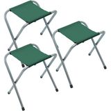 Katlanır Balıkçı Taburesi, Kamp Taburesi, Piknik Taburesi, Kamp Sandalyesi-Haki-**3 Adet** - 6456 Ecorce Tube Marron - Polyester