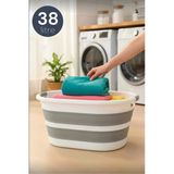 Katlanır Çamaşır Sepeti 38 Litre
