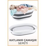 Katlanır Çamaşır Sepeti 38 Lt.