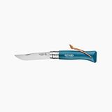 Katlanır Cep Çakısı - Opinel - Gürgen Ağacı Sap - Mavi Çakı No:8