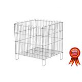 Katlanır Havuz Sepet - Krom Ve Galvaniz Kaplı Havuz Sepet 60X80 Cm Teşhir Vitrin