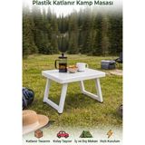 Katlanır Kamp Masası | Portatif ve Taşınabilir Piknik, Balkon, Bahçe, Plaj ve Mangal Masası � - Standart