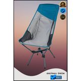 Katlanır Kamp Sandalyesi Hızlı Kurulum Pratik Kamp Sandalyesi- Xl - 6456 Ecorce Tube Marron - Polyester
