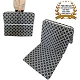 Katlanır Kamp Yatağı Çadır Yatağı Sünger Yatak Fermuarlı 70X180 cm 6 Cm- - Çok Renkli