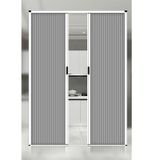 Katlanır Kapı, Deliksiz Katlanır Kapı, Alüminyum Çerçeveli 64 x 85 İnç Katlanır İç Kapı, Su Geçirmez ve Yalıtımlı Cep Telefonu Kumaşı, Yatak Odası, Çanta için İdeal