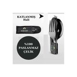 Katlanır Kaşık Çatal Bıçak Seti | Nurcamp