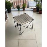 Katlanır Portatif Masa Kamp Piknik Balkon Araç Küçük Hafif Katlanır Alüminyum Masa