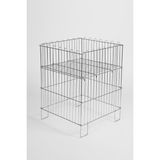 Katlanır Tel Havuz Sepeti | Market ve Mağaza Promosyon Sepeti | Metal Havuz Sepet (80x80 Cm)