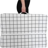 Katlanır Yatak Yer Yatağı Sünger Yatak Taşınabilen Tek Kişilik 80X180 Beyaz Pano 6 cm - Çok Renkli - 80 x 180 x 6 cm