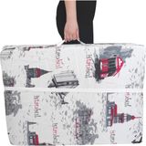 Katlanır Yatak Yer Yatağı Sünger Yatak Taşınabilen Tek Kişilik 80X180 Istanbul-6 cm - Çok Renkli - 80 x 180 x 6 cm