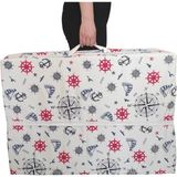 Katlanır Yatak Yer Yatağı Sünger Yatak Taşınabilen Tek Kişilik 80X180 Marin-6 cm - Çok Renkli - 80 x 180 x 6 cm