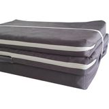 Katlanır Yer Yatağı Sünger Yatak Gri 80X180 Cm-6 cm Tek Kişilik - Çok Renkli - 80 x 180 x 6 cm