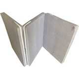 Katlanır Yer Yatağı Sünger Yatak Gri Kırçıllı 80X180 Cm-6 cm Tek Kişilik - Çok Renkli - 80 x 180 x 6 cm