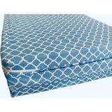 Katlanır Yer Yatağı Sünger Yatak Mavi Çatı 80X180 Cm-6 cm Tek Kişilik - Çok Renkli - 80 x 180 x 6 cm
