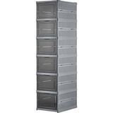 Katlı Katlanabilir Organizer, Çok Amaçlı Ayakkabılık, Taşınabilir Portatif, 25.5 x 34.5 x 10