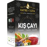 Katre-i Şifa Özel Üretim Doğal ve Bitkisel Kış Çayı (Pratik Kullanım Küp Formatında) 180 gr