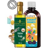 Katrex C Vitaminli Karmaürver Destekli Karadut Pekmezi Karışımı Ve Çocuklar Için Udim Yağı