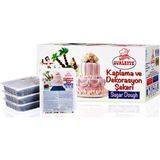 Katsan Ovalette Şeker Hamuru Lacivert 1kg - 1 kg