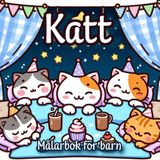 Katt: Ett purr-fekt äventyr: Färglägg katter enkelt för unga konstnärer!"