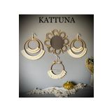 kattuna Bohem Makrome Duvar Dekorasyon Ürünü 4’lü Set