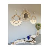 kattuna Wall Art Bohem Makrome Duvar Dekorasyon Ürünü 3lü Set