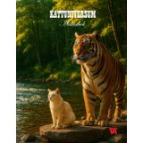 Kattuniversum. Målarbok för barn, tonåringar och vuxna.: Kattuniversum är en målarbok fylld med fantasifulla illustrationer av både vilda och tama katter i unika stilar.