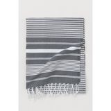 Katya PEŞTEMAL%100 Pamuk Banyo Havlusu Siyah - Çok Renkli - 0,6 x 19 x 29 cm