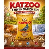 Katzoo Dört Mevsim Karışık Güvercin Yemi - 20 Kg
