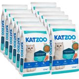 Katzoo Kısırlaştırılmış Yetişkin Kedi Kuru Maması 1,5 Kg x 12 | Somonlu - 1,5 KG (12 ADET)