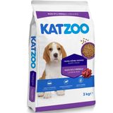 Katzoo Kuzu Etli ve Pirinçli 3 kg Yavru Köpek Maması