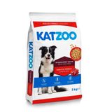 katzoo Yetişkin Köpek Kuru Mama 3 Kg | Kuzu Etli Ve Pirinçli