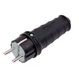 Kauçuk 1 X 16 A Topraklı Erkek Fiş 220V - 9996669915674