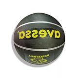 Kauçuk Basketbol Topu, 7 No, Yetişkinler İçin, Siyah Renk