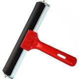 Kauçuk Baskı Merdanesi 15 cm Metal 1 Adet Plastik Linol Baskı Merdanesi Silindir Rulo Merdane Vin - Çok Renkli