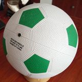 Kauçuk Futbol Topu Beyaz