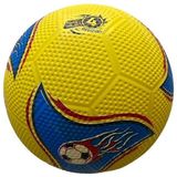 Kauçuk Futbol Topu No:4 Her Zemine Uygun Maç Topu (Beton-Toprak-Çim) - Sarı
