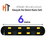 Kauçuk Hız Kesici Kasis Seti -2 Bantlı Eko - 6 Metre